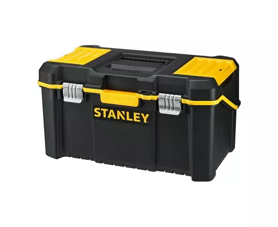 Ящик для инструмента 19 STANLEY ESSENTIAL пластиковый; нагруз.- 22 кг, V= 24 л, 49х 29х 25 см, фото  | SNABZHENIE.com.ua