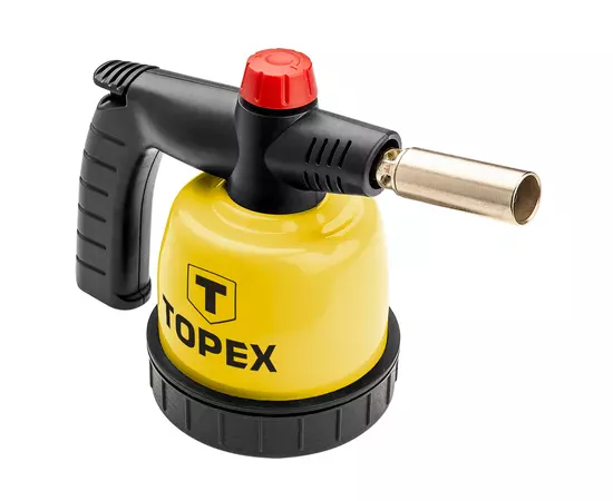 Газова паяльна лампа на газові картриджі 190 г TOPEX (44E140), фото  | SNABZHENIE.com.ua
