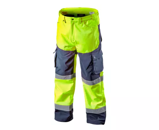 Сигнальные рабочие брюки softshell, желтые, размер S NEO (81-750-S), фото  | SNABZHENIE.com.ua