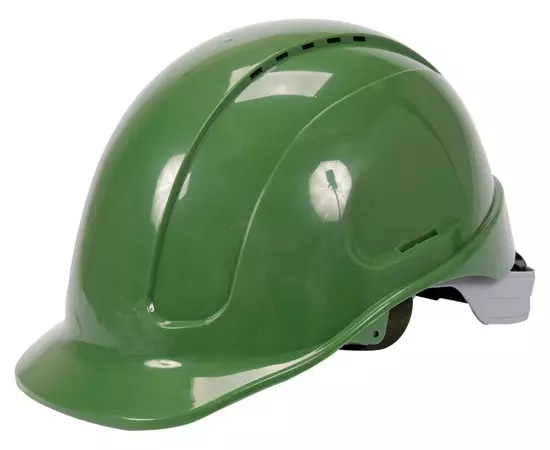 Каска для захисту голови YATO зелена із пластику ABS, фото  | SNABZHENIE.com.ua