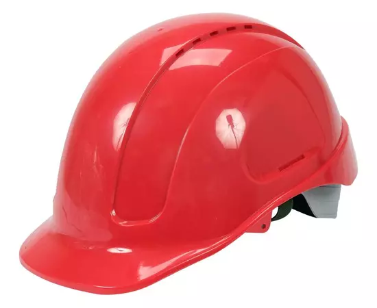 Каска для захисту голови YATO червона із пластику ABS, фото  | SNABZHENIE.com.ua