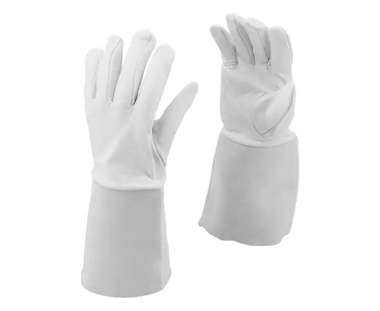 Перчатки сварщика, термостойкие YATO из кожи, размер 10, фото  | SNABZHENIE.com.ua