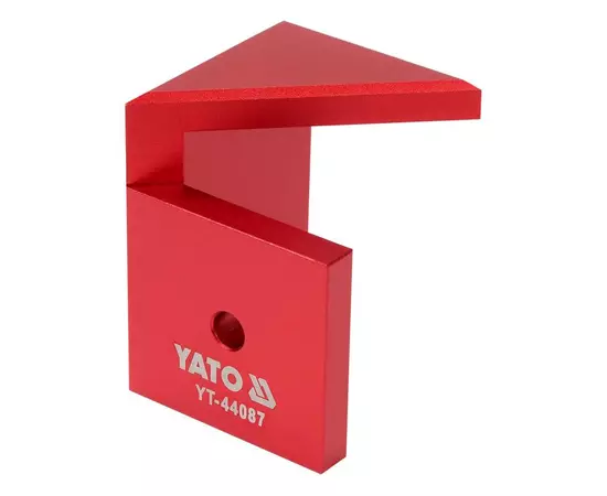 Шаблон розмічальний YATO об'ємно кутовий зі шкалою, 60х 45х 45 мм, фото  | SNABZHENIE.com.ua