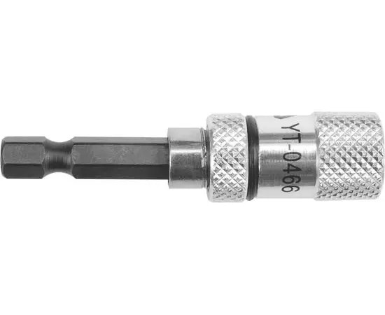 Тримач магнітний для біт на кв. 1/4", 60 мм YATO (YT-0466), фото  | SNABZHENIE.com.ua