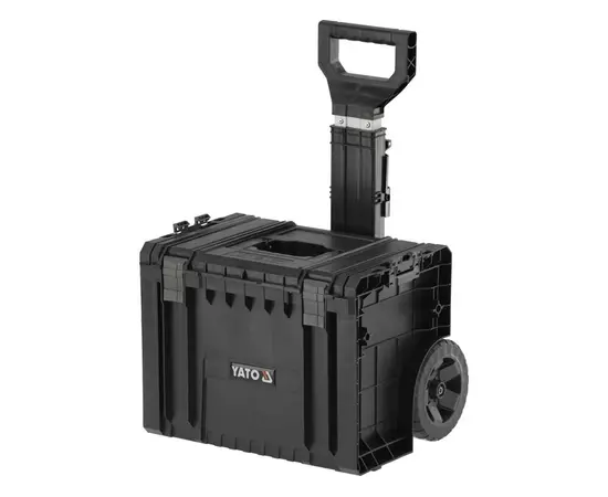 Ящик системный для инструментов YATO 686х450х380 мм, на колесах, модуль 35В S12, фото  | SNABZHENIE.com.ua