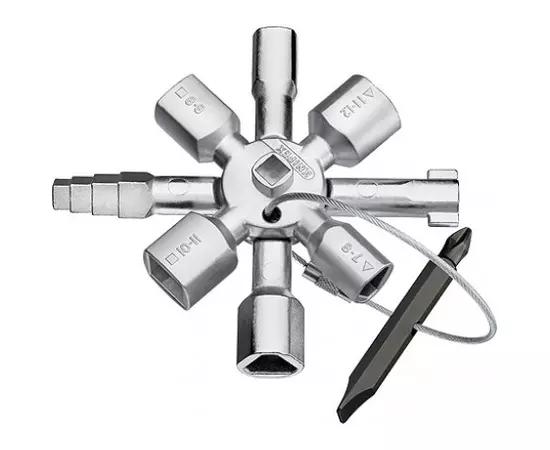 Хрестовий ключ Knipex TwinKey® 92 mm Knipex 00 11 01, фото  | SNABZHENIE.com.ua