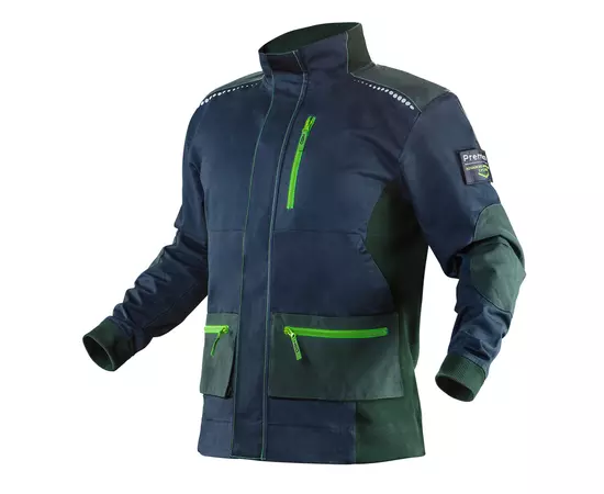 Робоча куртка PREMIUM, 62% бавовна, 35% поліестер, 3% еластан, розмір XXL NEO (81-216-XXL), фото  | SNABZHENIE.com.ua