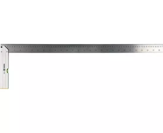 Кутник з рівнем VOREL : L= 700 мм/26.5", метрична і дюймова шкали, алюміній + сталь, фото  | SNABZHENIE.com.ua