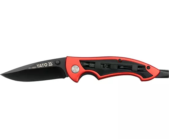 Нож-мультитул, с 4 битами YATO (YT-76031), фото  | SNABZHENIE.com.ua