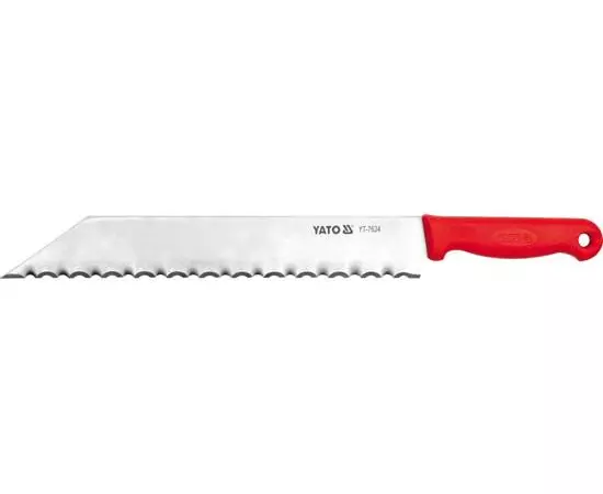 Нож для резки строительной изоляции, длина 480 мм YATO (YT-7624), фото  | SNABZHENIE.com.ua