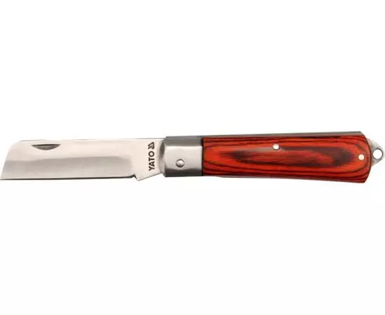 Нож со складным лезвием 85 мм, общая длина 200 мм YATO (YT-7600), фото  | SNABZHENIE.com.ua