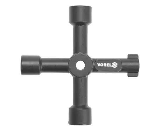 Ключ для замикання шаф в майстерні VOREL хресто-подібний, 4 види, 72х 72 мм, фото  | SNABZHENIE.com.ua