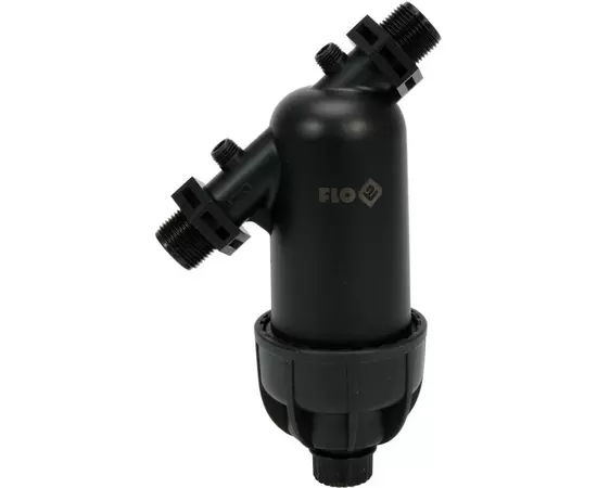 Фільтр водяний для зрошувальних систем FLO з гвинов. приєднанням- 3/4", фільтр- 130 мкм, 0,8 MPa, фото  | SNABZHENIE.com.ua