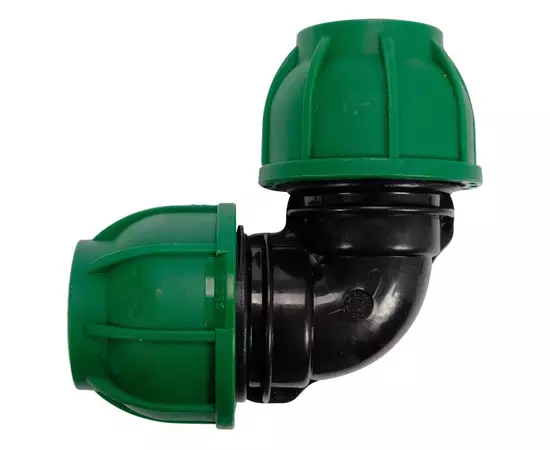 Коліно 90° до водяних пластикових труб 32 мм- 32 мм FLO поліпропіленове, для тиску 1 MPa, фото  | SNABZHENIE.com.ua