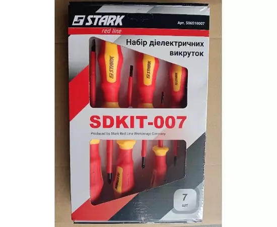 Набор диэлектрических отверток Stark SDKIT-007, фото  | SNABZHENIE.com.ua