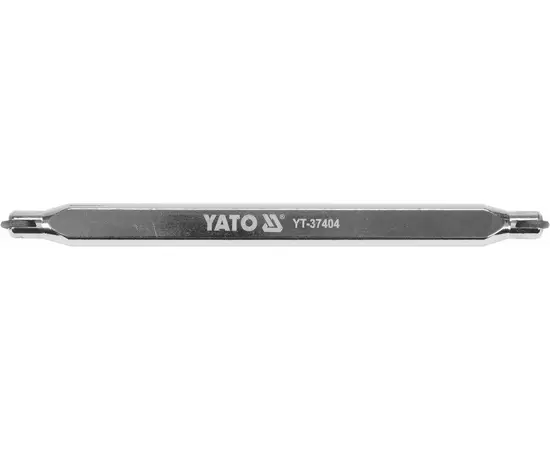 Різець до плитки і скла 2-сторонній YATO: L= 120 мм з тримачем, хромований, фото  | SNABZHENIE.com.ua