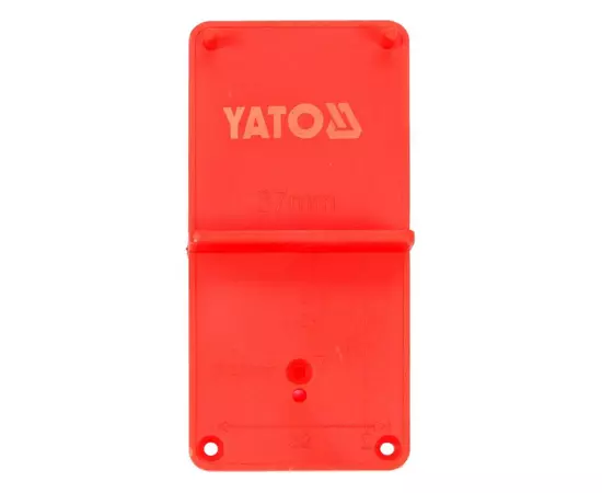 Шаблон розмічальний YATO для встановлення дверних завісів 35/40 мм, 85х 40х 22 мм, фото  | SNABZHENIE.com.ua