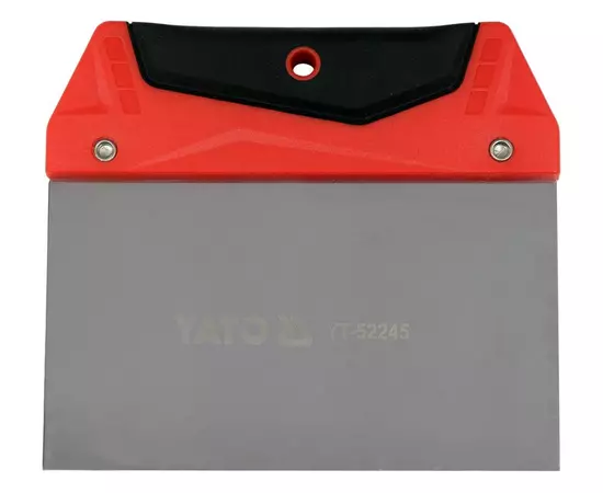 Шпатель для фінішного шпаклювання YATO, 150 мм t= 0.5 мм з нержавіючої сталі, фото  | SNABZHENIE.com.ua