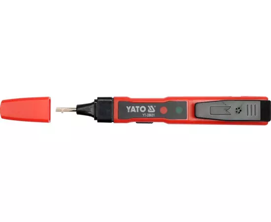 Отвертка-индикатор (звуковая) напряжения в электр. сети, длина 145 мм YATO, фото  | SNABZHENIE.com.ua
