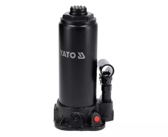 Домкрат гидравлический бутылочный 8 т, высота 230 - 457 мм YATO (YT-17003), фото  | SNABZHENIE.com.ua