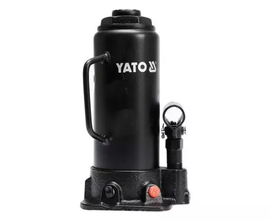Домкрат гидравлический бутылочный 10 т, высота 230 - 460 мм YATO (YT-17004), фото  | SNABZHENIE.com.ua