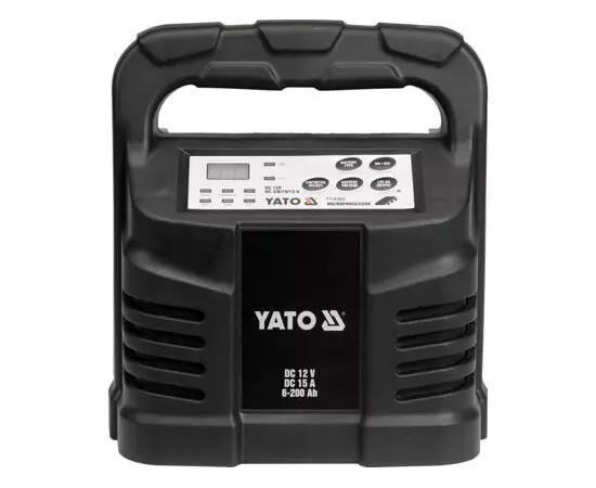 Зарядний пристрій 12V, 15А, 6 - 200 Ah YATO (YT-8303), фото  | SNABZHENIE.com.ua