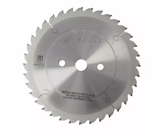 Пила дисковая алмазная коническая подрезная 200 x 20 мм, Z 36, H4 - высота зуба Ita Tools, фото  | SNABZHENIE.com.ua