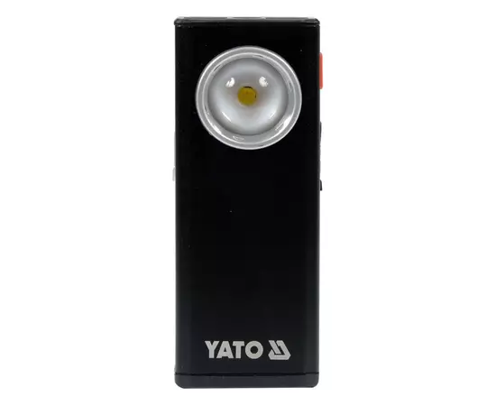 Ліхтар світлодіодний акумул. YATO Li-Po 3.7 В, 1500 mАГод, 500 Lm, зарядний USB пристрій, фото  | SNABZHENIE.com.ua