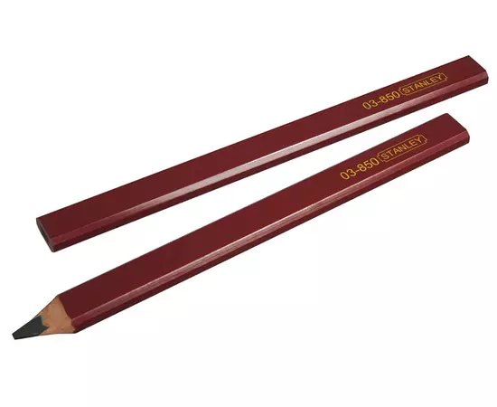 Олівець столярний HB твердість, 176 мм STANLEY (1-03-850), фото  | SNABZHENIE.com.ua