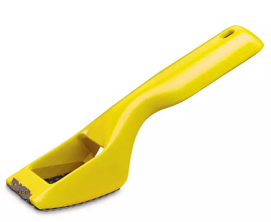 Рашпіль Surform Shaver Tool з литим пластмасовим корпусом у вигляді скребка з вигнутим лезом, лезо 185 х 65 мм STANLEY (5-21-115), фото  | SNABZHENIE.com.ua