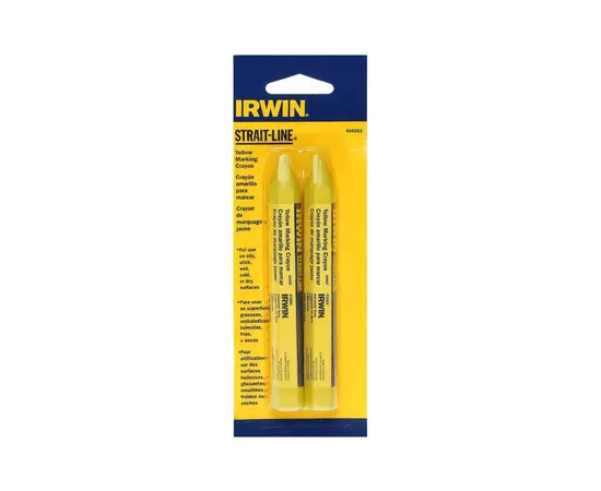 Мелок-карандаш разметочный IRWIN Strait-Line 2 шт желтый (666062), фото  | SNABZHENIE.com.ua