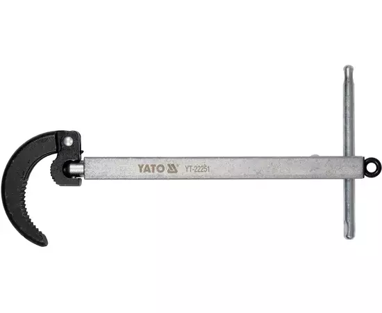 Ключ трубний гаковий до сантехнічних труб YATO: L= 230- 410 мм, до Ø= 32- 63,5 мм, фото  | SNABZHENIE.com.ua