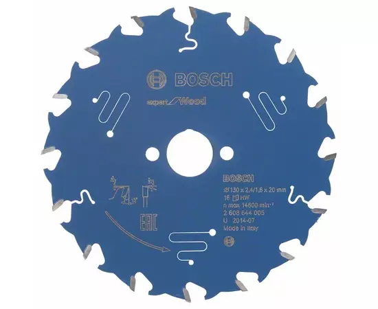 Пиляльний диск Expert for Wood 130 x 20 x 2,4 мм, 16 BOSCH, фото  | SNABZHENIE.com.ua