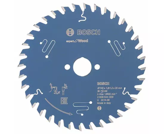 Пильный диск Expert for Wood 140 x 20 x 1,8 мм, 36 BOSCH, фото  | SNABZHENIE.com.ua