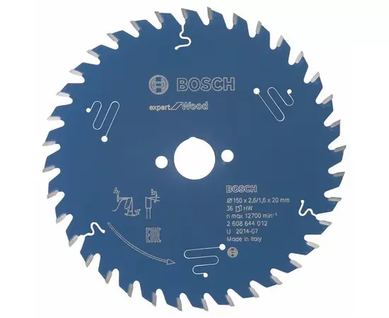 Пиляльний диск Expert for Wood 150 x 20 x 2,6 мм, 36 BOSCH, фото  | SNABZHENIE.com.ua