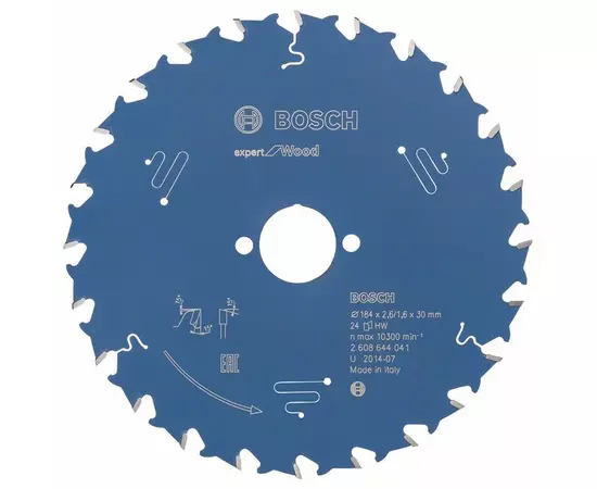 Пильный диск Expert for Wood 184 x 30 x 2,6 мм, 24 BOSCH, фото  | SNABZHENIE.com.ua