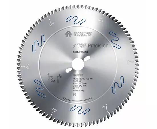 Пиляльний диск Top Precision Best for Wood 400 x 30 x 4 мм, 96 BOSCH, фото  | SNABZHENIE.com.ua