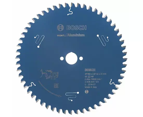 Пиляльний диск Expert for Aluminium 190 x 20 x 2,6 мм, 56 BOSCH, фото  | SNABZHENIE.com.ua