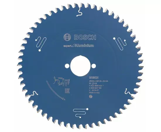 Пильный диск Expert for Aluminium 200 x 32 x 2,8 мм, 60 BOSCH, фото  | SNABZHENIE.com.ua