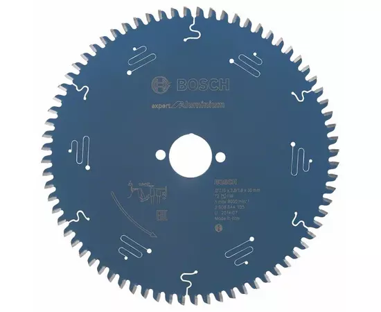 Пильный диск Expert for Aluminium 210 x 30 x 2,8 мм, 72 BOSCH, фото  | SNABZHENIE.com.ua