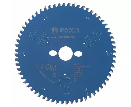 Пильный диск Expert for Aluminium 216 x 30 x 2,6 мм, 64 BOSCH, фото  | SNABZHENIE.com.ua