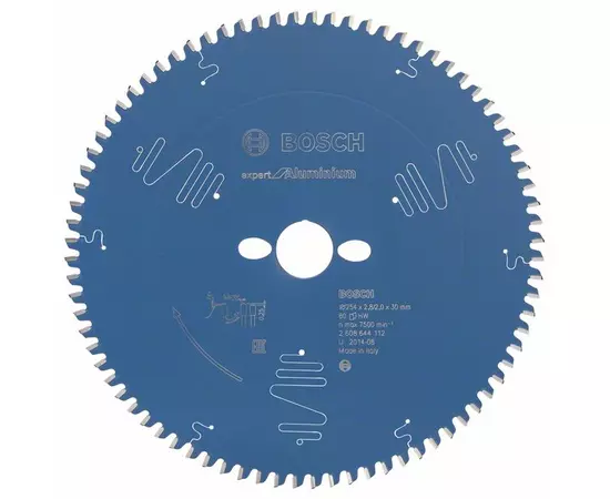 Пиляльний диск Expert for Aluminium 254 x 30 x 2,8 мм, 80 BOSCH, фото  | SNABZHENIE.com.ua