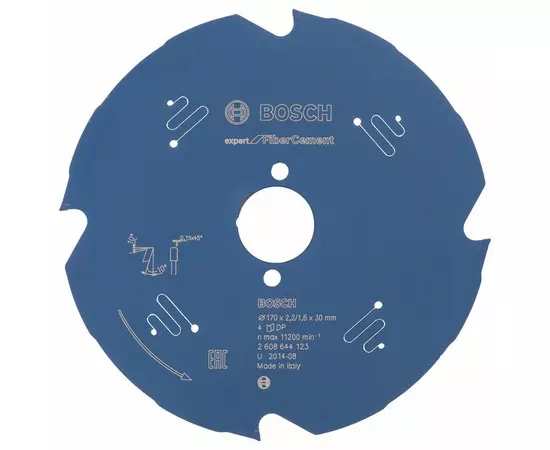 Пиляльний диск Expert for Fibre Cement 170 x 30 x 2,2 мм, 4 BOSCH, фото  | SNABZHENIE.com.ua