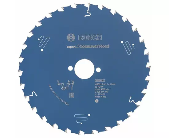 Пиляльний диск Expert for Construct Wood 200 x 30 x 2,0 мм, 30 BOSCH, фото  | SNABZHENIE.com.ua