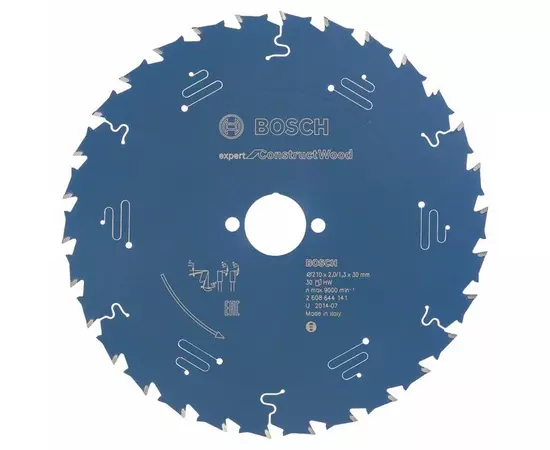 Пиляльний диск Expert for Construct Wood 210 x 30 x 2,0 мм, 30 BOSCH, фото  | SNABZHENIE.com.ua