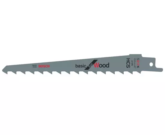 Ножовочное полотно S 617 K Basic for Wood BOSCH, фото  | SNABZHENIE.com.ua