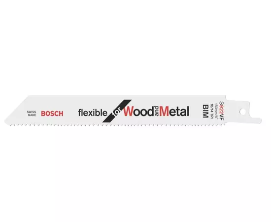 Ножовочное полотно S 922 VF Flexible for Wood and Metal BOSCH, фото  | SNABZHENIE.com.ua