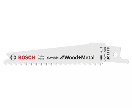 Ножівочне полотно S 511 DF Flexible for Wood and Metal BOSCH, фото  | SNABZHENIE.com.ua