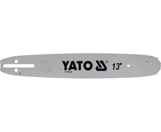 Шина напрямна ланцюгової пили YATO l= 13"/ 33 см (56 ланок) для ланцюгів YT-849449, фото  | SNABZHENIE.com.ua