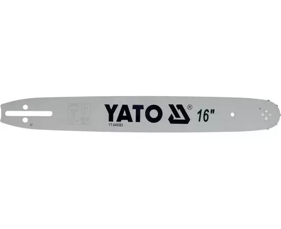 Шина напрямна ланцюгової пили YATO l= 16"/ 40 см (56 ланок) для ланцюгів YT-84953, фото  | SNABZHENIE.com.ua